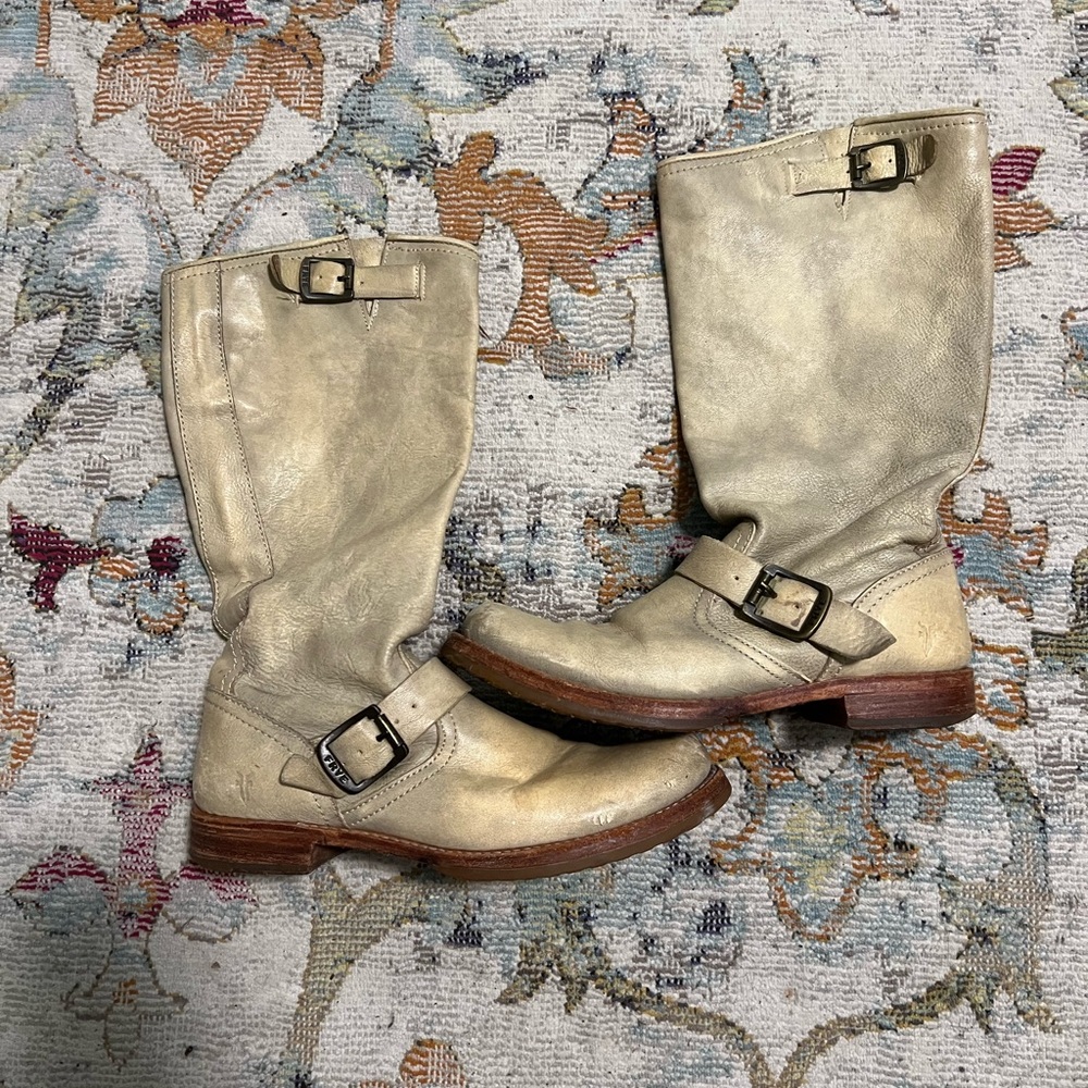 Frye Veronica Slouch Boots - Genuine leather